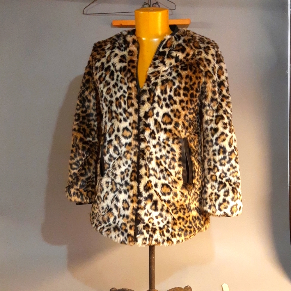 Forever 21 leopard print jacket